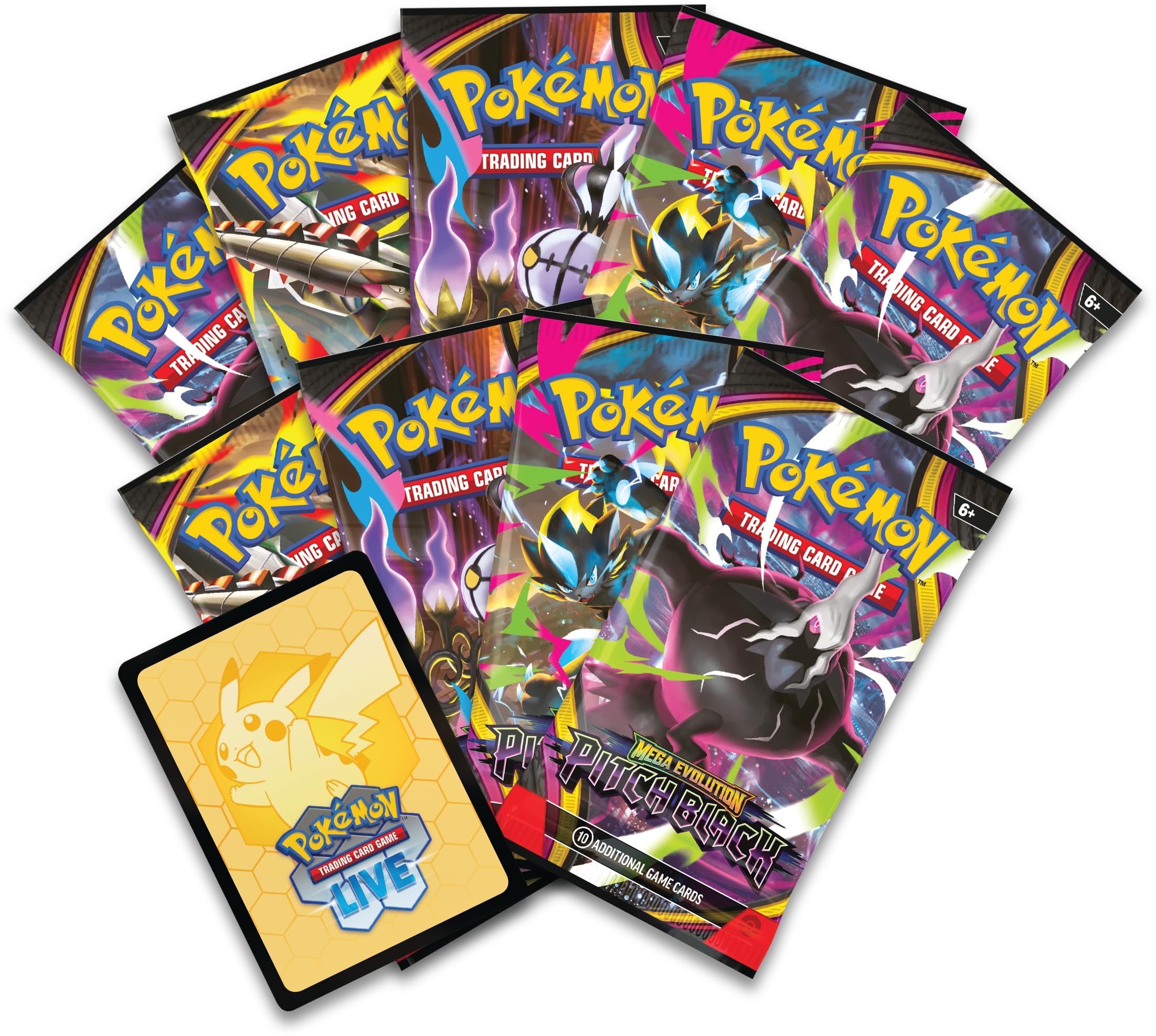 Pokémon TCG: Mega Evolution – Pitch Black Elite Trainer Box