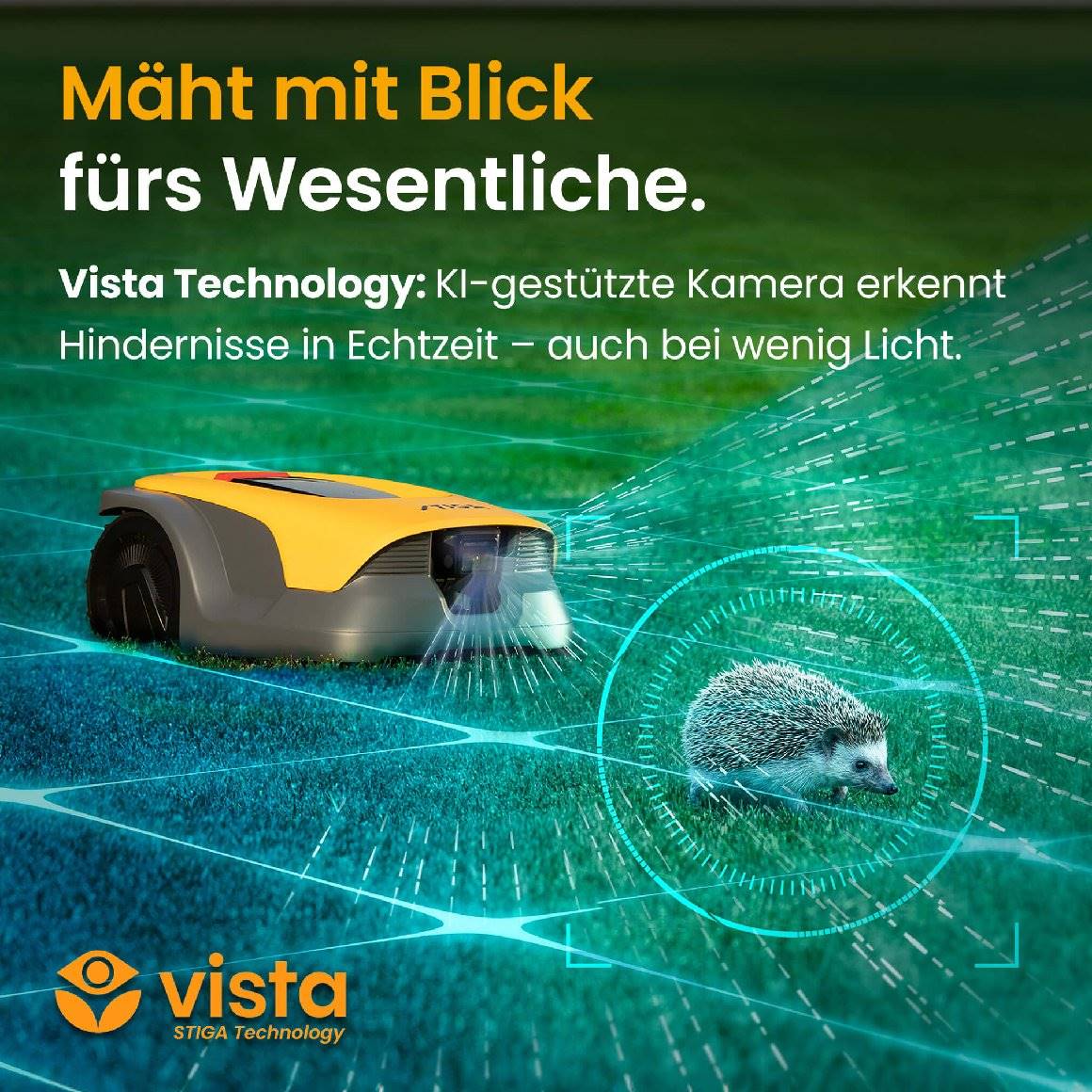 Stiga kabelloser Mähroboter A 10v - mit kostenloser Abdeckung