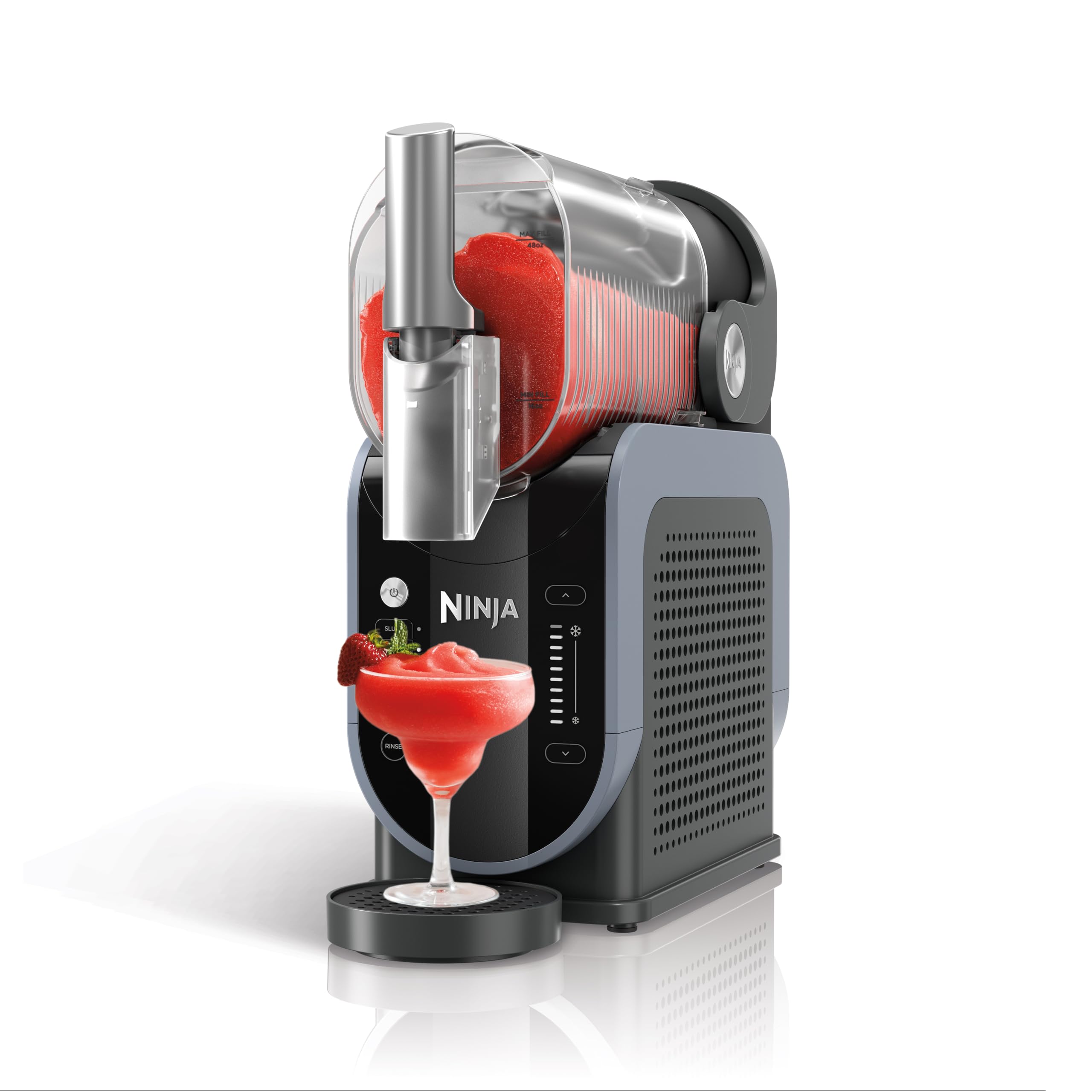 Ninja SLUSHi Maschine für Slush, Eis-Cocktails, Frappé, Blau &amp; Grau FS301EU