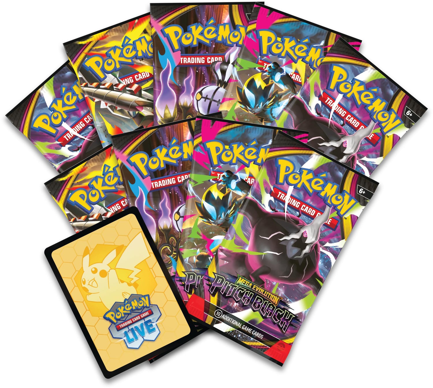 Pokémon TCG: Mega Evolution – Pitch Black Elite Trainer Box
