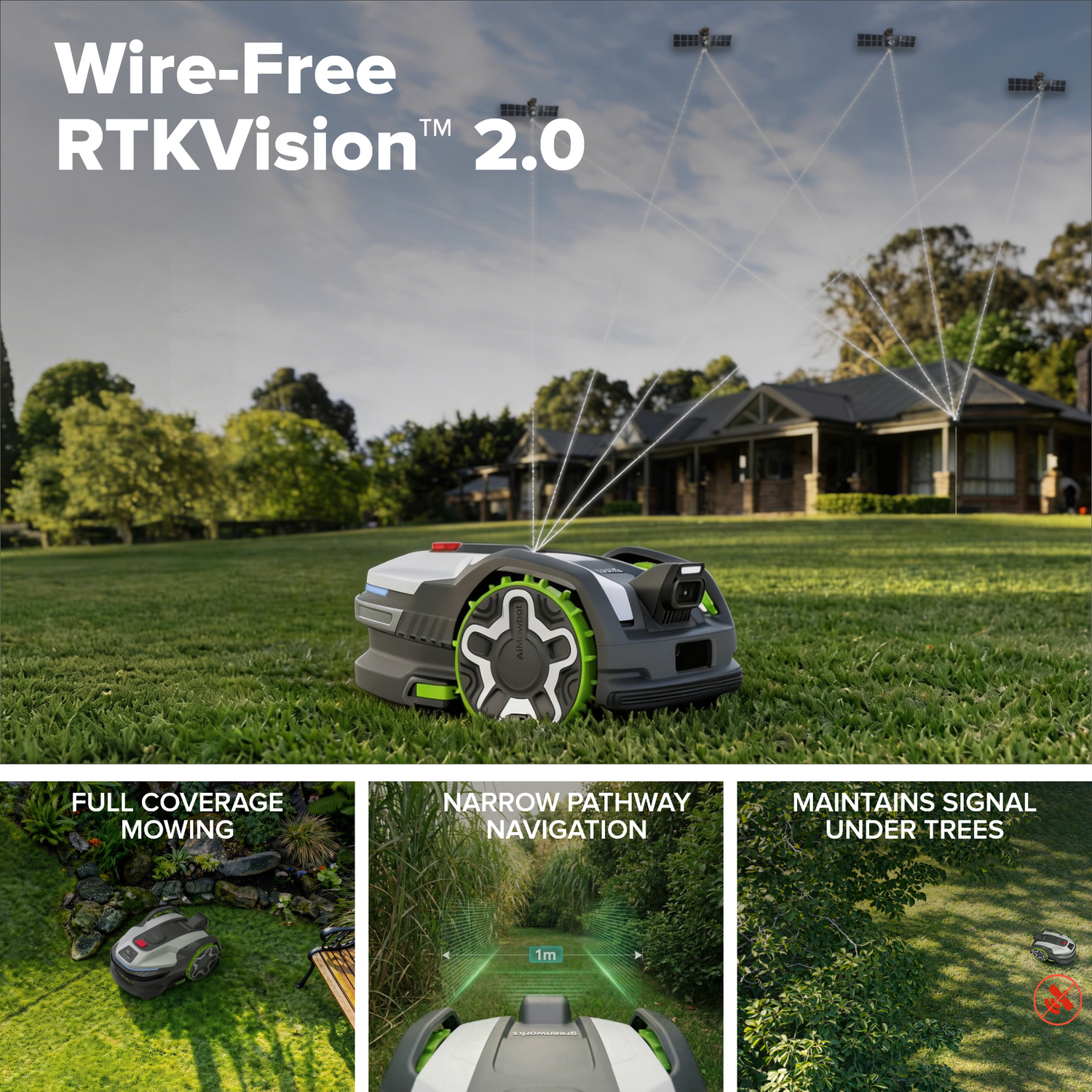 AiMowbot 6 - RTKVision™ 600m²