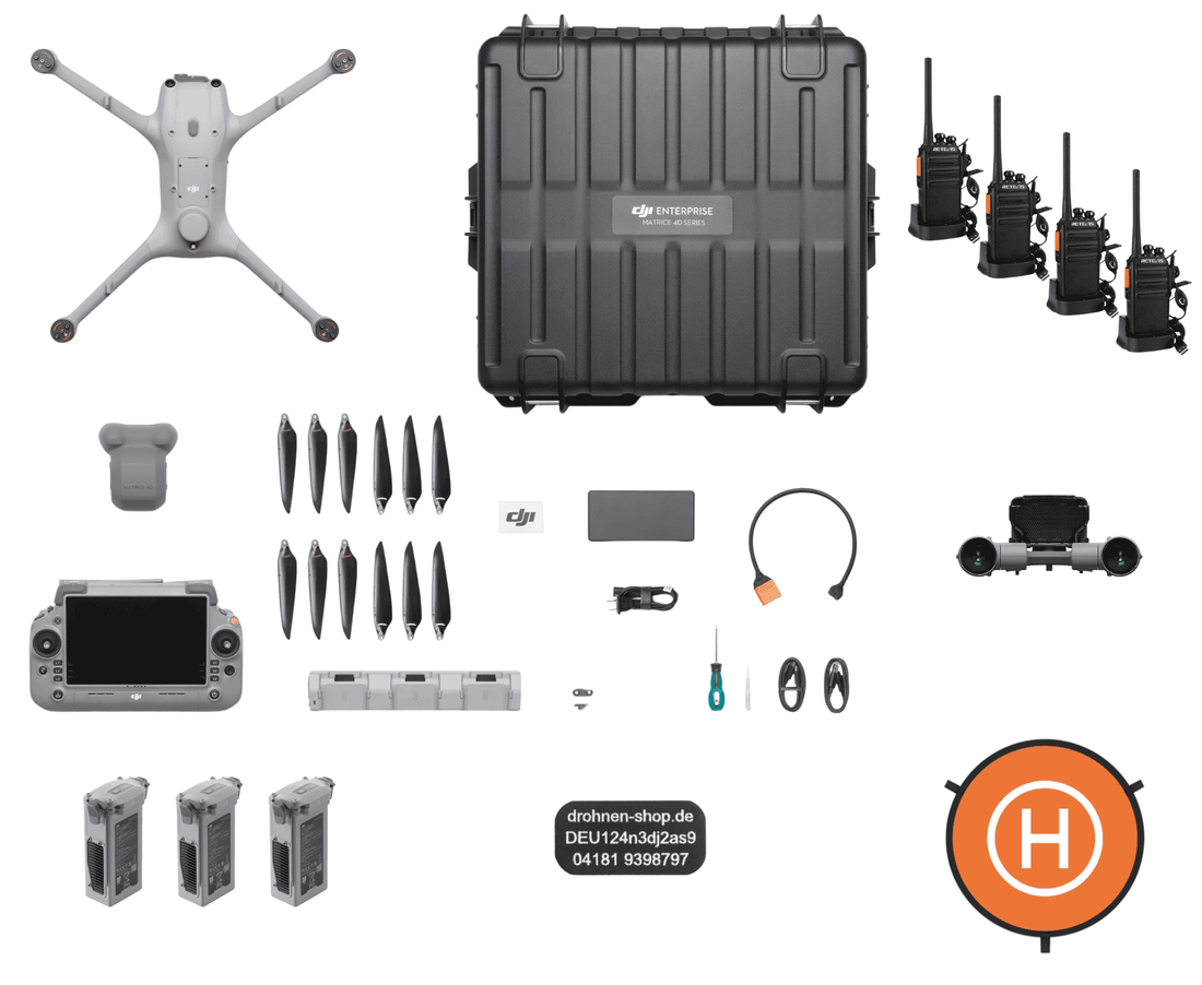 DJI Matrice 4TD (Thermal)  Premium-Kit für Feuerwehr