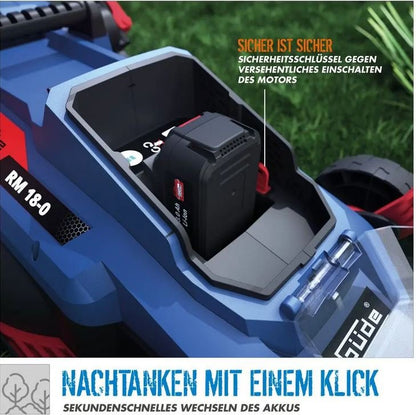 Güde Akku-Rasenmäher RM 18-401-23  - inkl. Akku und Ladegerät
