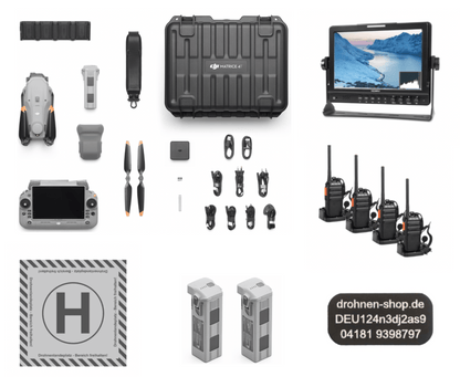 DJI Matrice 4 Thermal Premium-Kit für Kitzrettung/Jagd