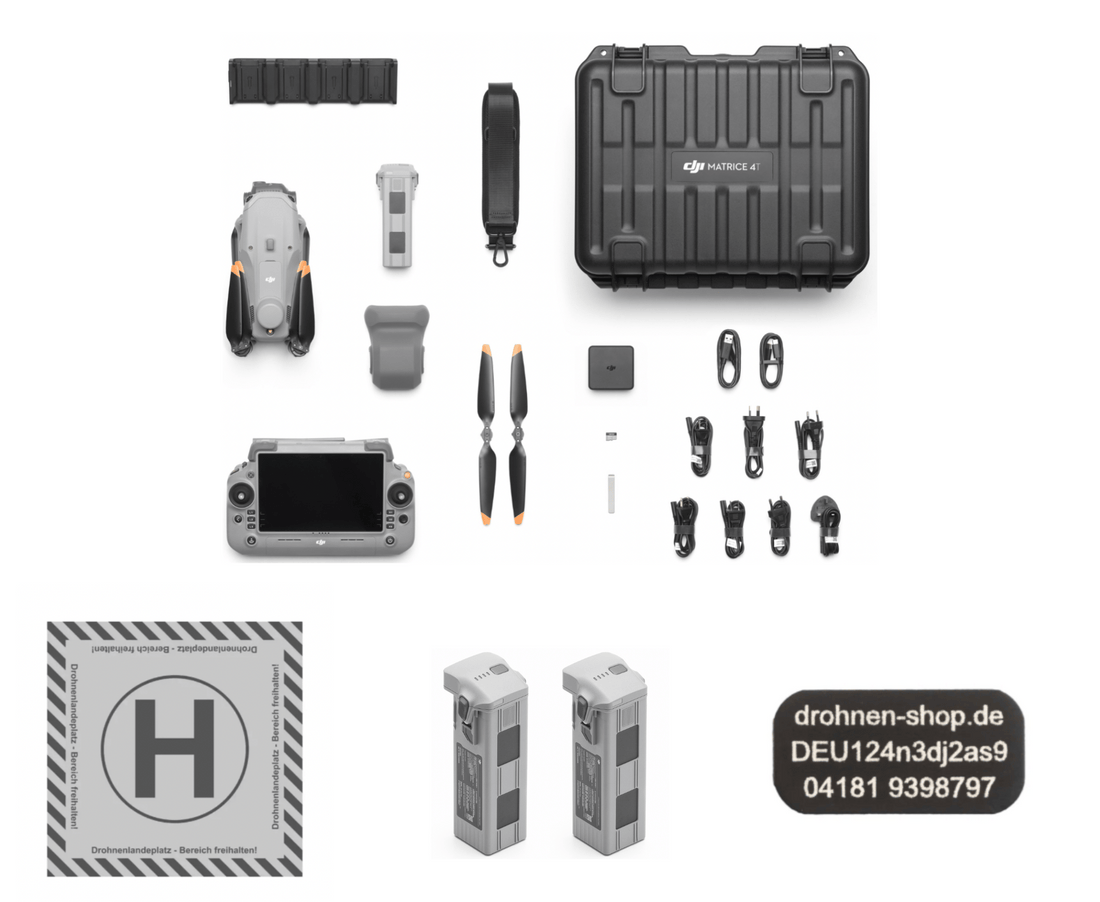 DJI Matrice 4 Thermal Drohnen-Set für Photovoltaik- und Solar-Inspektionen