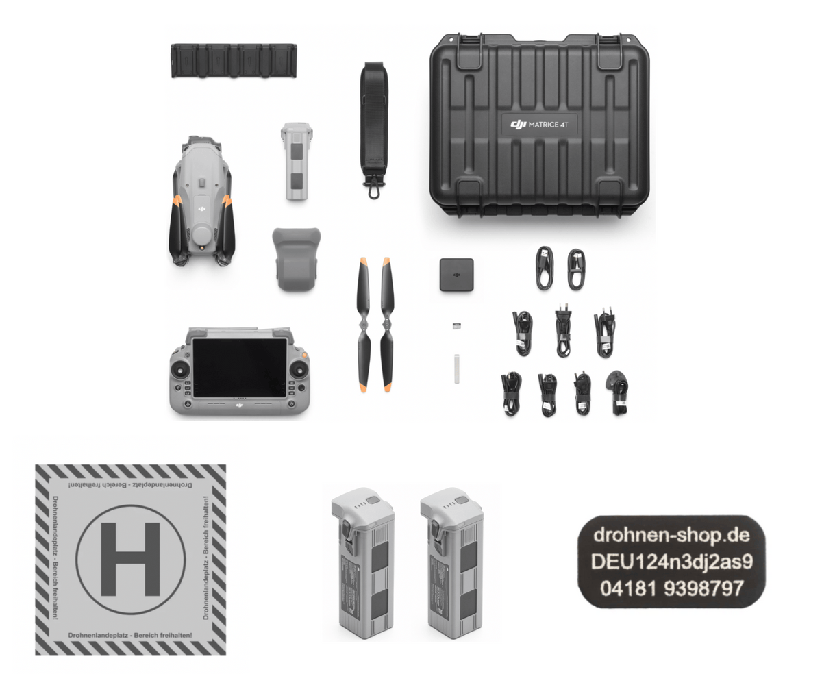 DJI Matrice 4 Thermal Drohnen-Set für Photovoltaik- und Solar-Inspektionen