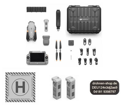 DJI Matrice 4 Thermal Drohnen-Set für Photovoltaik- und Solar-Inspektionen