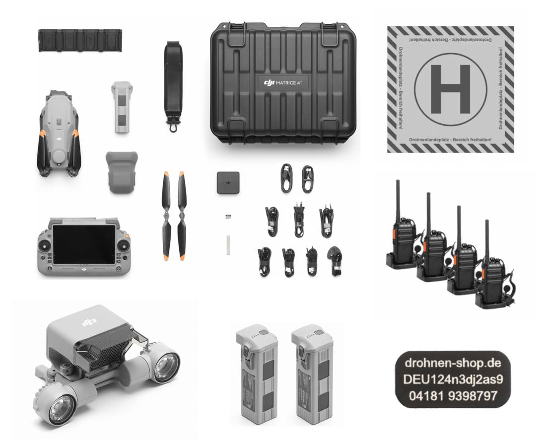 DJI Matrice 4 Thermal Premium-Kit für Feuerwehr