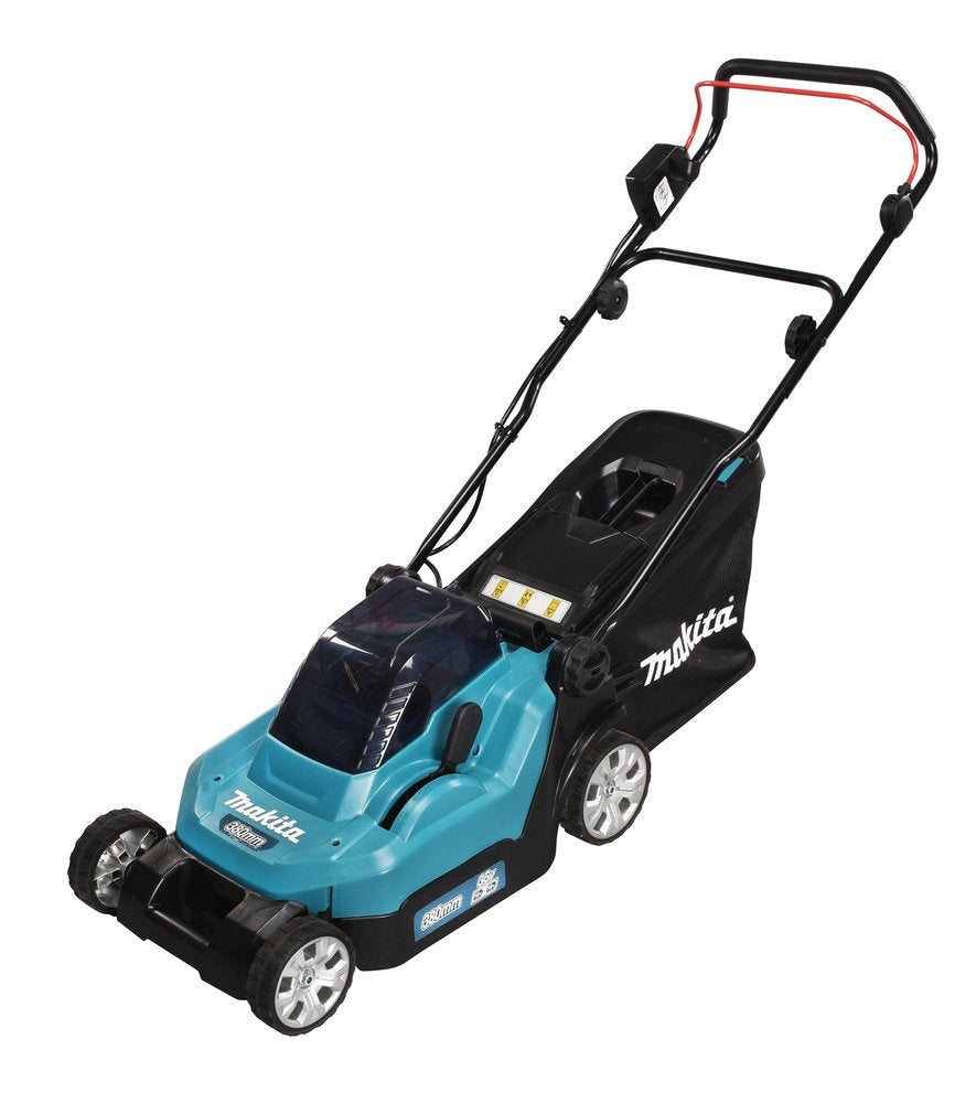 Makita Akku-Rasenmäher DLM382PM2 mit 2 x 4 Ah Akku und Ladegerät