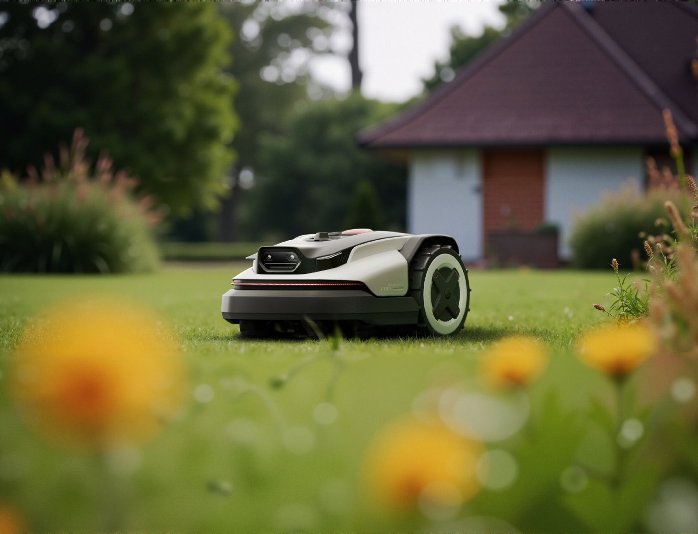 Roborock kabelloser Mähroboter RockNeo Q105 - für kleine Rasenflächen