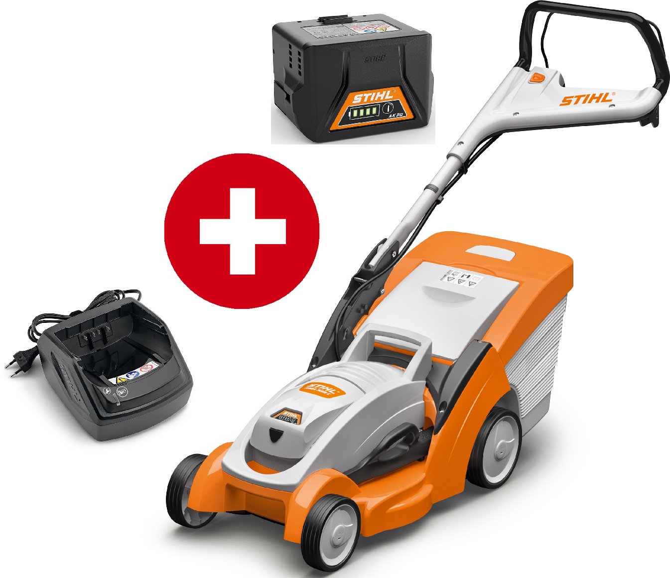 STIHL Akku-Rasenmäher RMA 239 C mit Akku AK 20 und AL 101