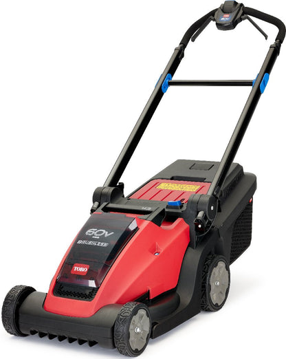 Toro Akku-Rasenmäher eMulticycler eL43PST 43 cm Rasenmäher - Set mit 4 Ah Akku und Ladegerät