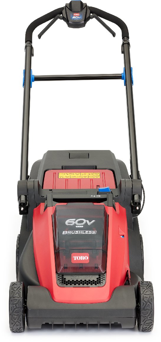 Toro Akku-Rasenmäher eMulticycler eL43PST 43 cm Rasenmäher - Set mit 4 Ah Akku und Ladegerät